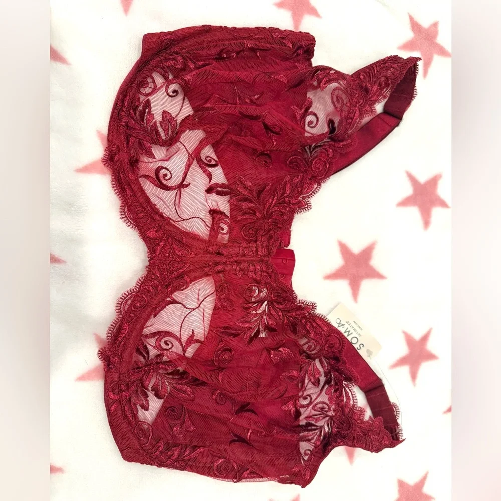 SOMA (3) and 1 Adore Me - NEW Elegant Lace Intimates Bras - Picture 12 of 15